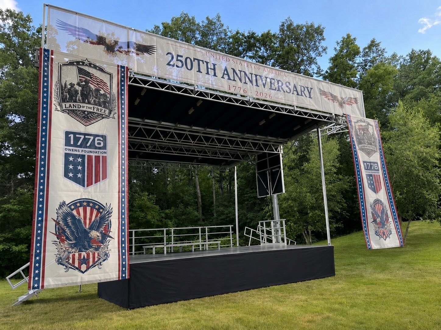 M3 mobile stage for America’s 250th anniversary